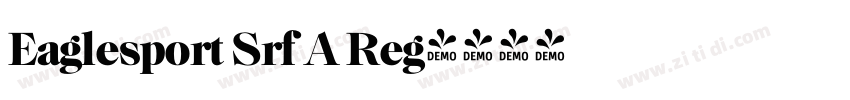 Eaglesport Srf A Reg字体转换